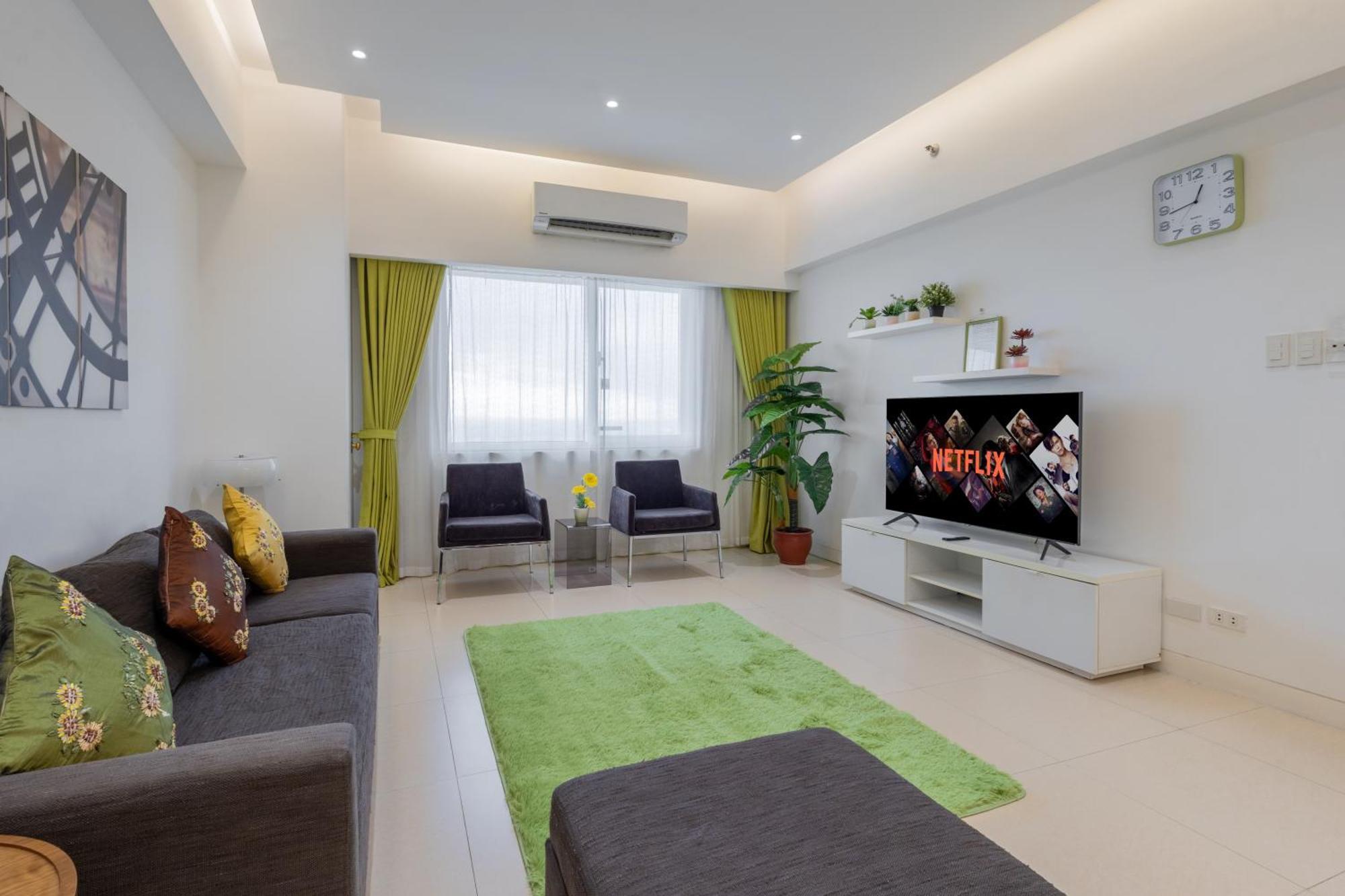 Apartamento New 2Br Of 86Sqm With Parking & Netflix In Bgc Manila Exterior foto