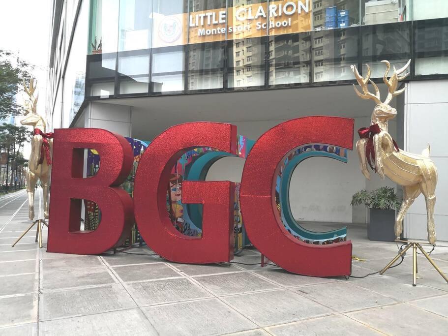 Apartamento New 2Br Of 86Sqm With Parking & Netflix In Bgc Manila Exterior foto